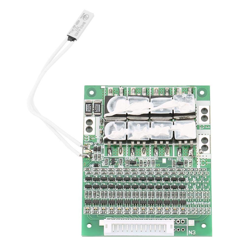 13S 50A Lithium Battery BMS Protection Board - Intelligent IC Fast Charging Module with Aluminum Heat Sink for Ebike, Solar Power & Energy Storage Systems