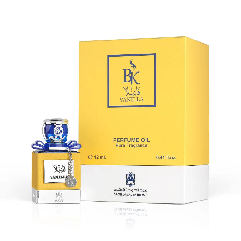 Blue Kannam Vanilla Perfume Oil - 12ml Roll-On Bottle | Long-Lasting Fragrance for Women | Perfect for Date Nights & Special Occasions