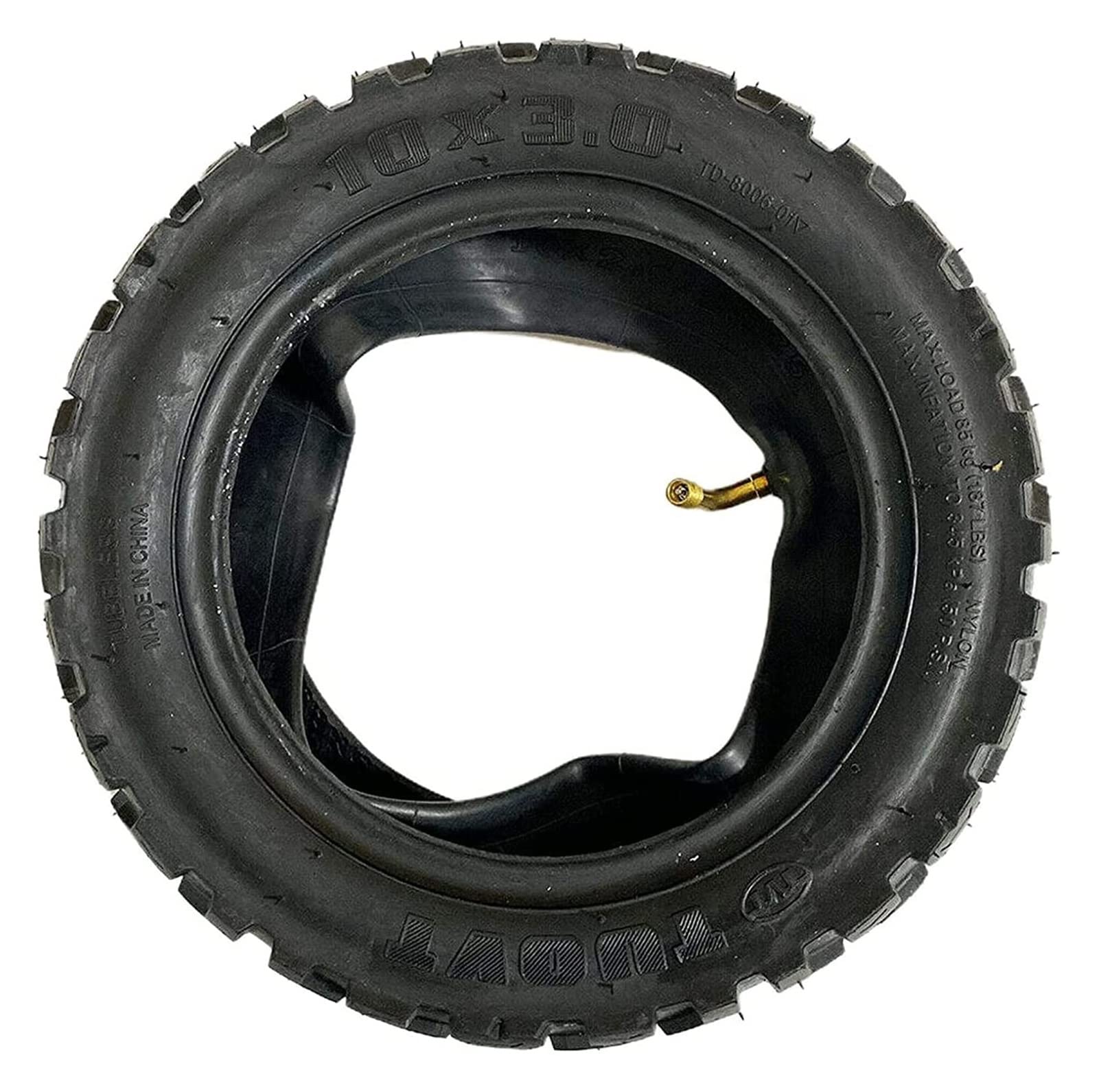 10 Inch Electric Scooter Tire - Solid & Pneumatic Replacement Tire for Off-Road Scooters | Easy Installation | Durable Inner & Outer Tubes | Perfect for Commuting, City Riding & Outdoor Adventures