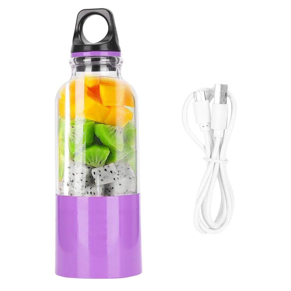 500ml USB Rechargeable Handheld Extractor - Lightweight Portable Juicer for Smoothies, Detox Drinks & Cocktails | Perfect for Home, Office & Travel Use
