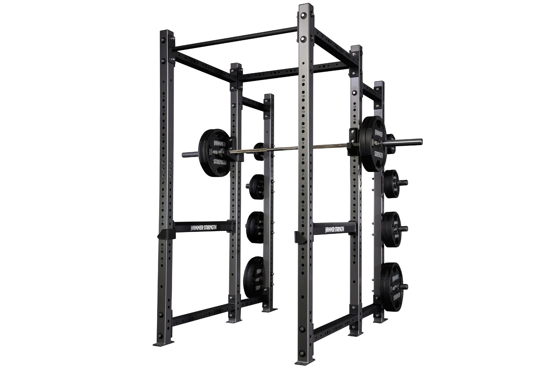 Hammer Strength HD Athletic NX Power Rack - Heavy Duty Gym Equipment for Weight Training & Strength Building | Perfect for Home & Commercial Gyms