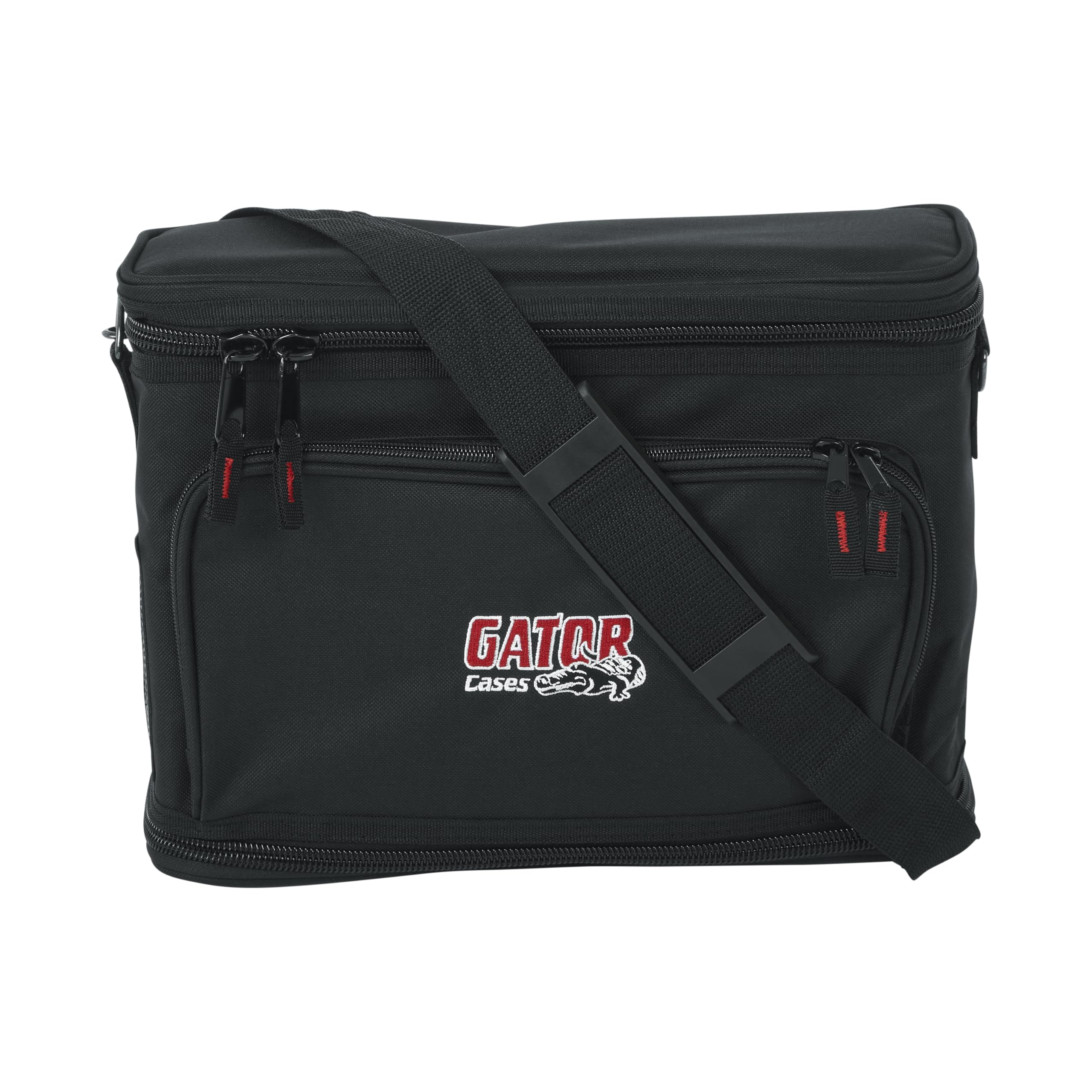 Gator Cases GM-1W Padded Nylon Carry Bag for Single Wireless Microphone System - Secure Storage for Receiver, Body Pack & Mic with Antenna - Perfect for Live Performances, Studio Sessions & Traveling Musicians