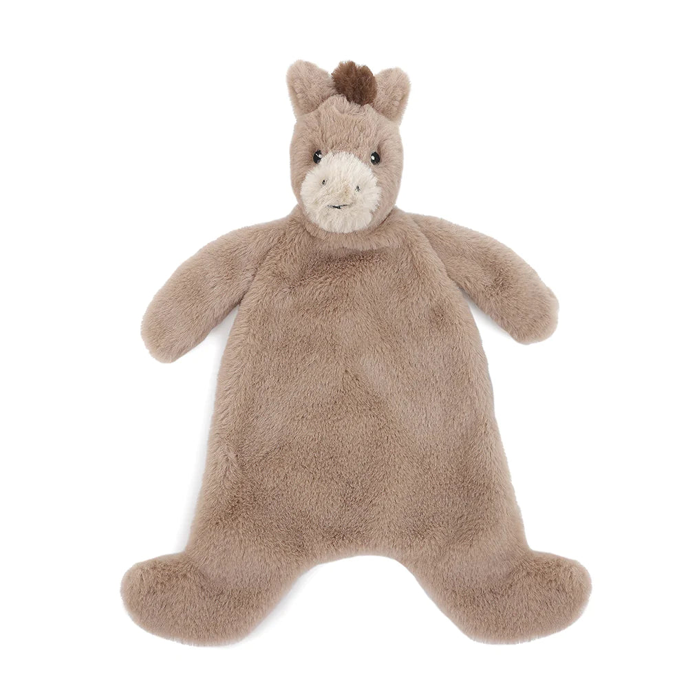 Penny Pony Flatso Security Blanket - Soft Baby Comfort Blankie for Toddlers & Kids - Perfect for Naptime, Travel & Emotional Support