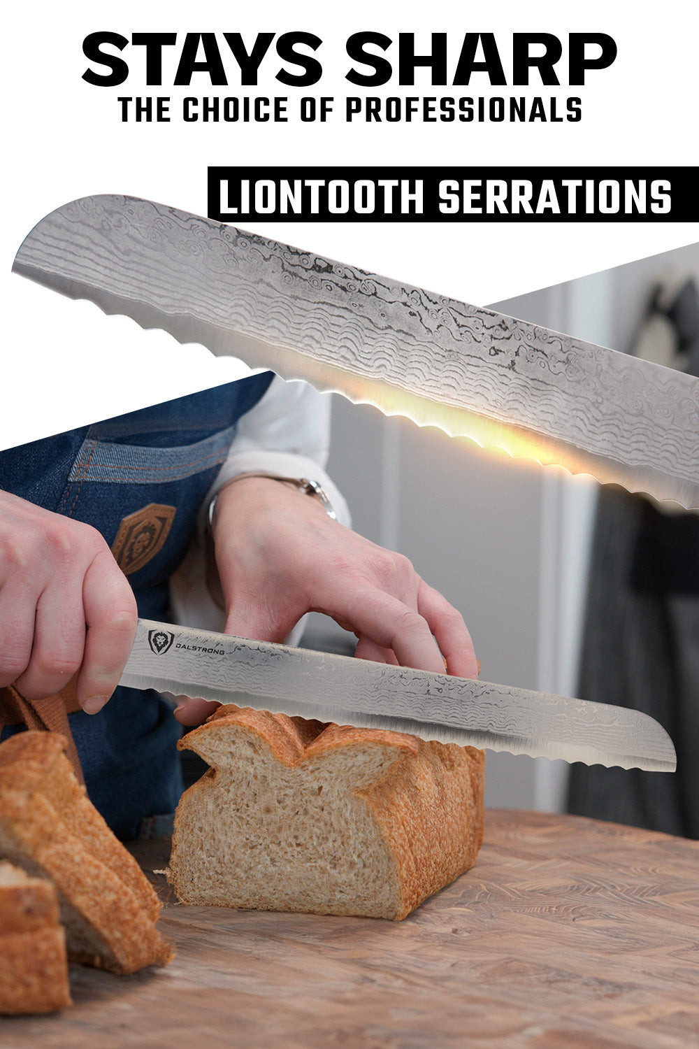 Dalstrong Shogun Series ELITE 10.25-inch Bread Knife - Ultra Sharp German Steel Blade for Slicing Bread, Cakes & Pastries | Perfect for Bakeries, Restaurants & Home Kitchens