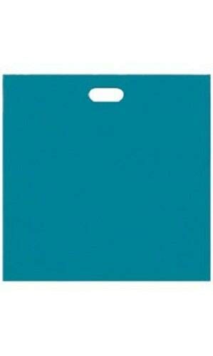 500 Pack Blue Handle Plastic Shopping Bags 20