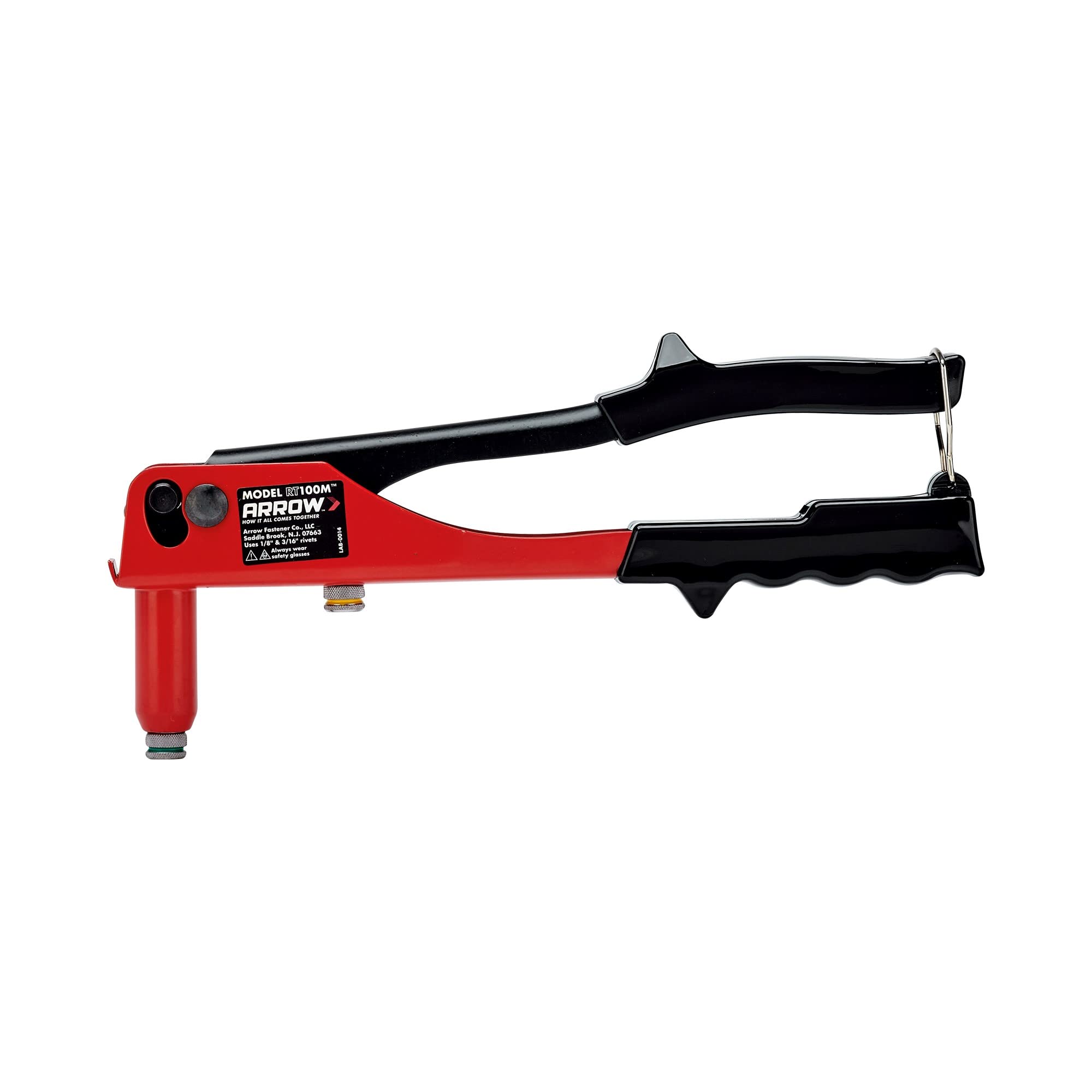 ARROW ECONOMY Heavy Duty Rivet Gun Kit - Professional Hand Riveter for Metal, Plastic, Leather - Perfect for DIY, Automotive, HVAC & Home Repair Projects