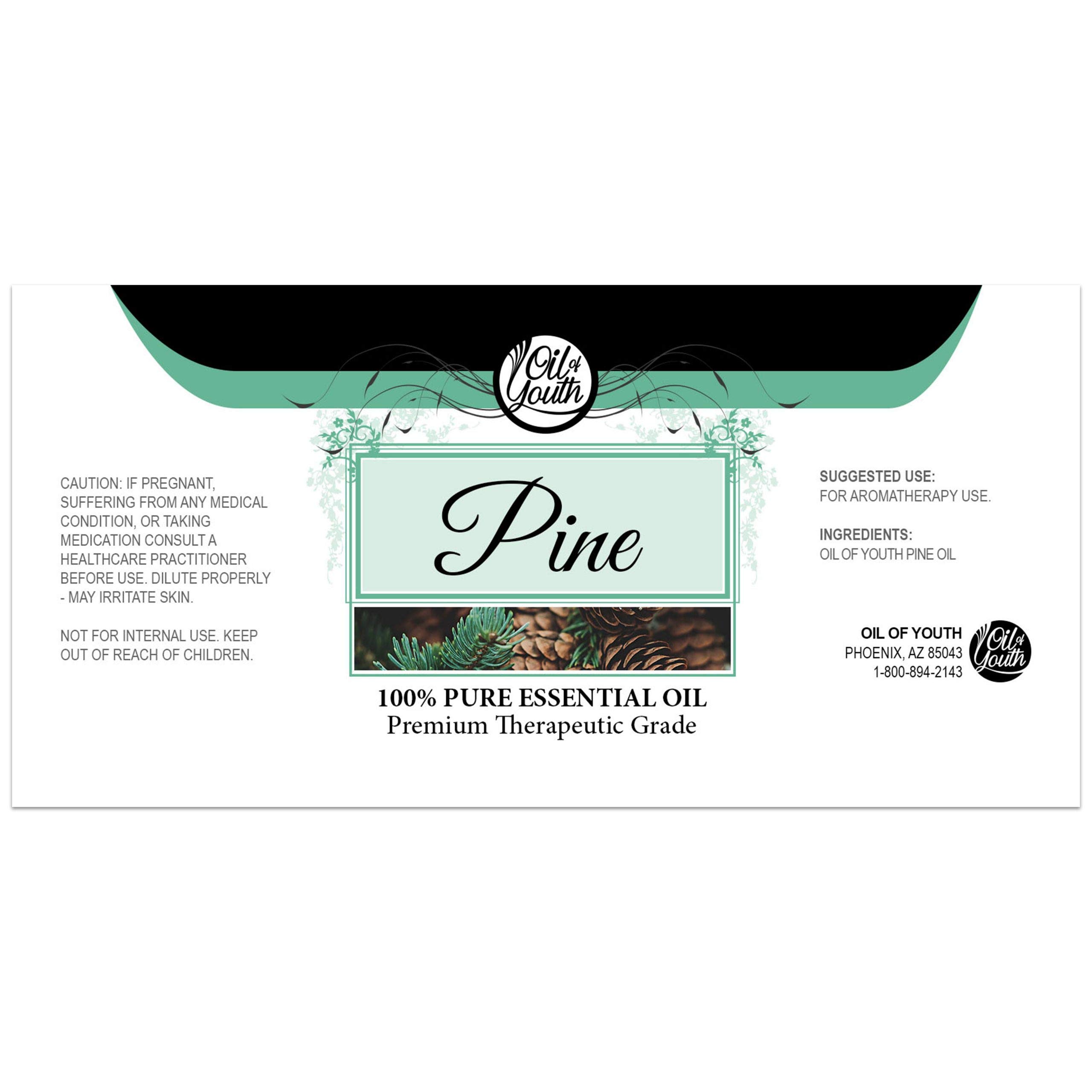 Pure Pine Essential Oil (16oz Bulk) - 100% Natural for Cleaning, Pest Control, Aromatherapy & Diffusers | Use for Home Freshening, DIY Cleaning Products & Relaxation