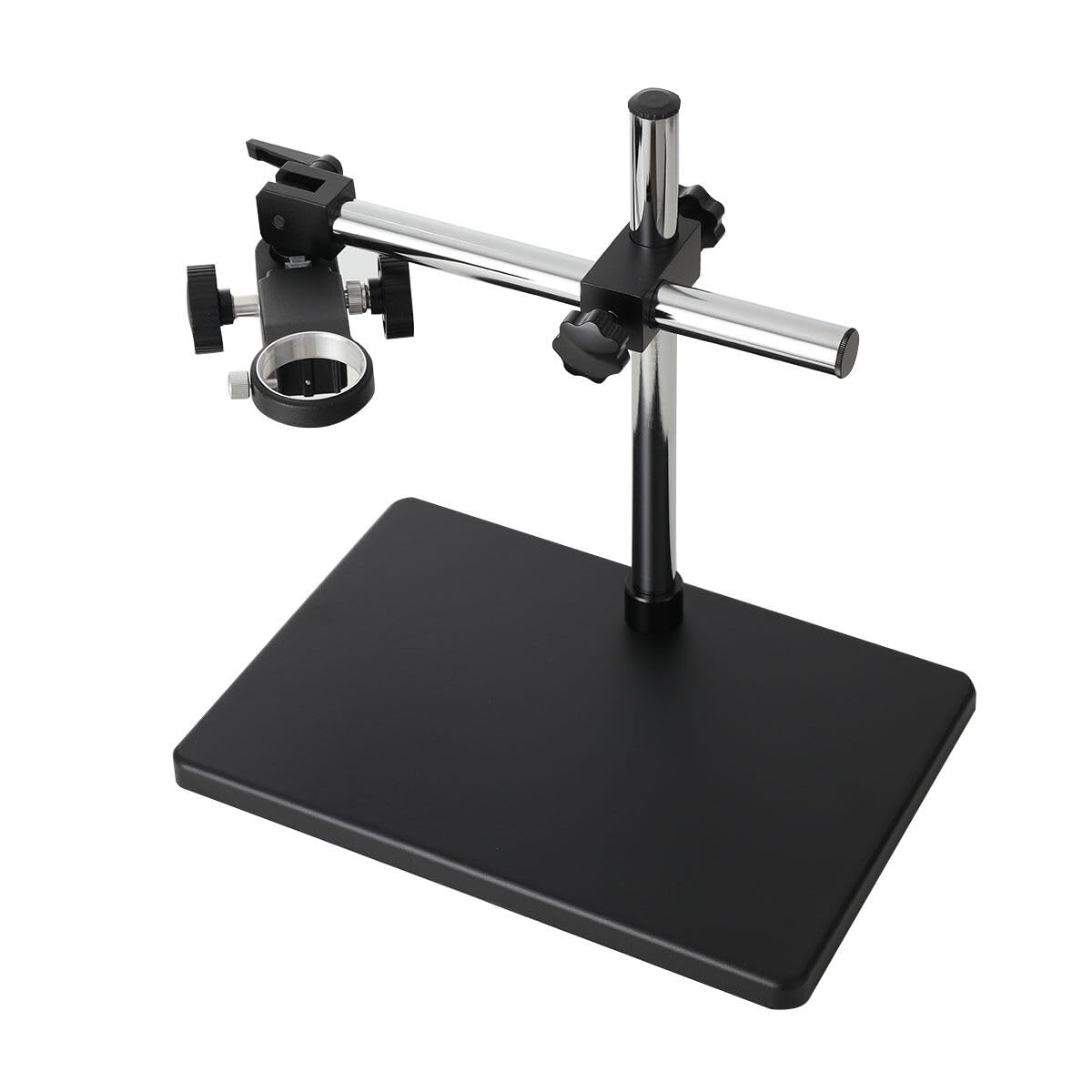 Lfhelper Digital Microscope Stand with Adjustable Boom Arm - 360° Rotating Industrial Camera Holder for Precision Inspection | Perfect for PCB Repair, Jewelry Appraisal & Science Education