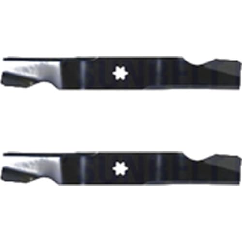 (2 Pack) Premium Medium Lift Notched Replacement XHT Lawn Mower Blade - Fits Toro/Wheel Horse 1120316 | 17.9