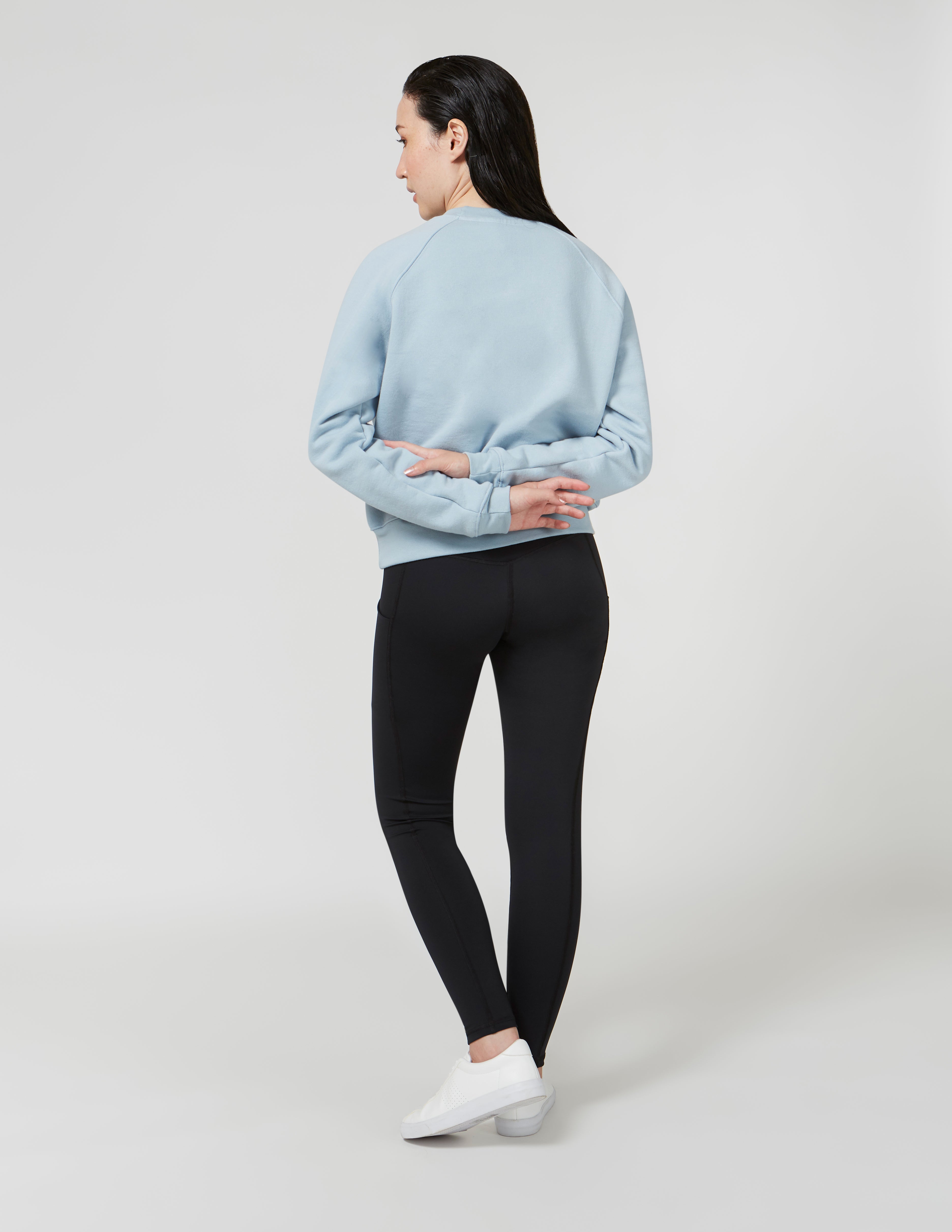 Crop Hoodie Sweatshirt for Women - Soft Fleece Pullover, Casual & Cozy, Perfect for Gym, Lounge & Everyday Wear