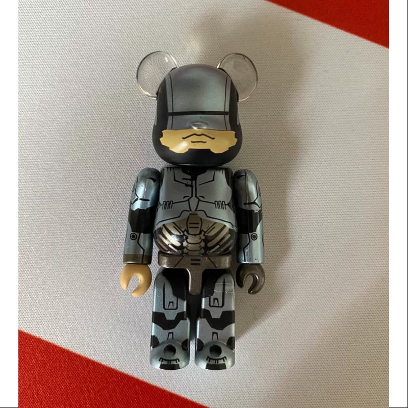 Bearbrick Series 27 SF Robocop 100% Collectible Figure - Perfect for Anime Fans, Movie Collectors & Home Decor Display