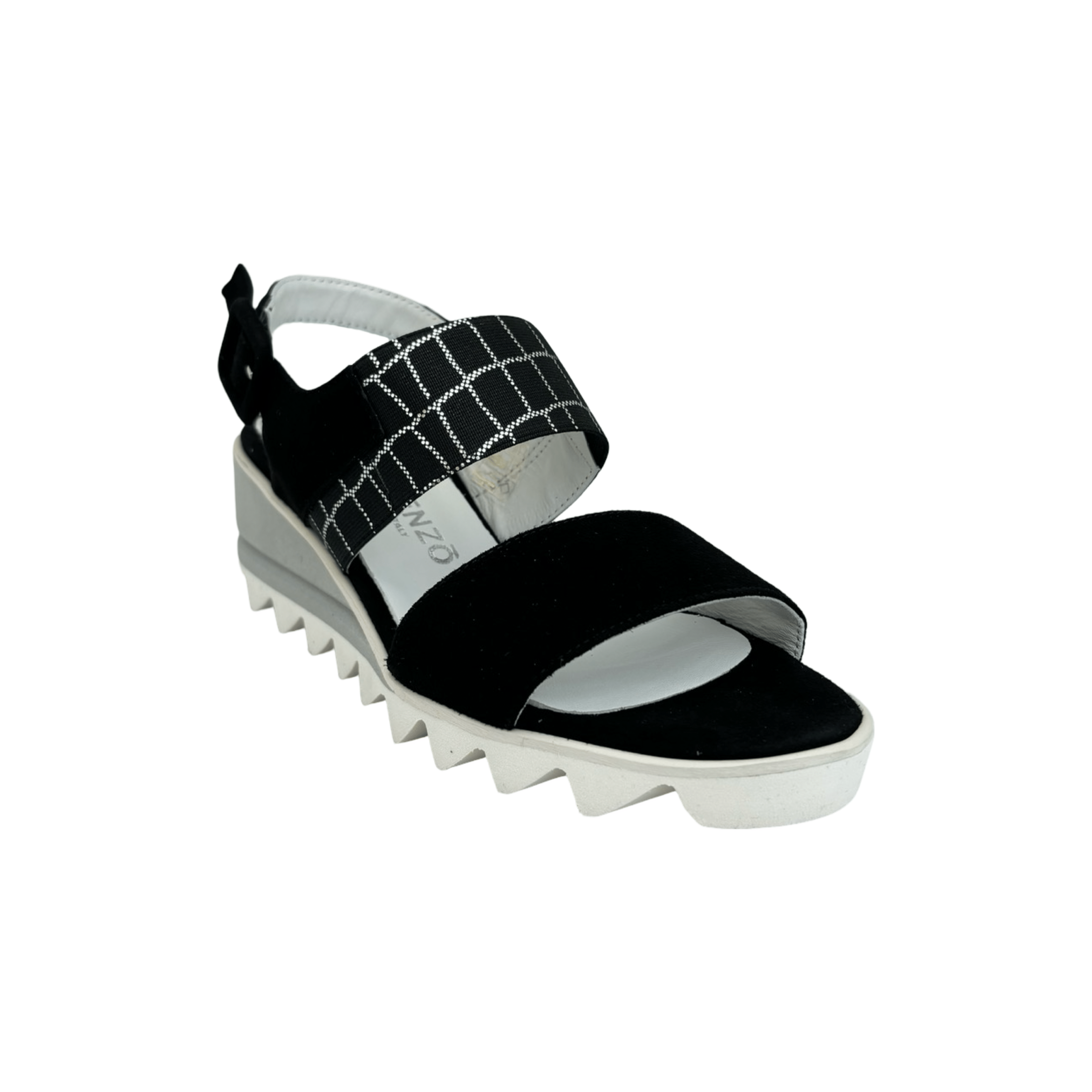Women's Black Wedge Sandals - Comfortable High Heel Summer Shoes for Walking, Beach & Casual Outfits | Size 5-11