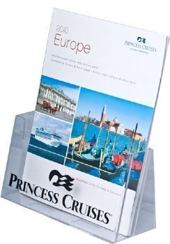 Clear Acrylic Brochure Holder 8.5