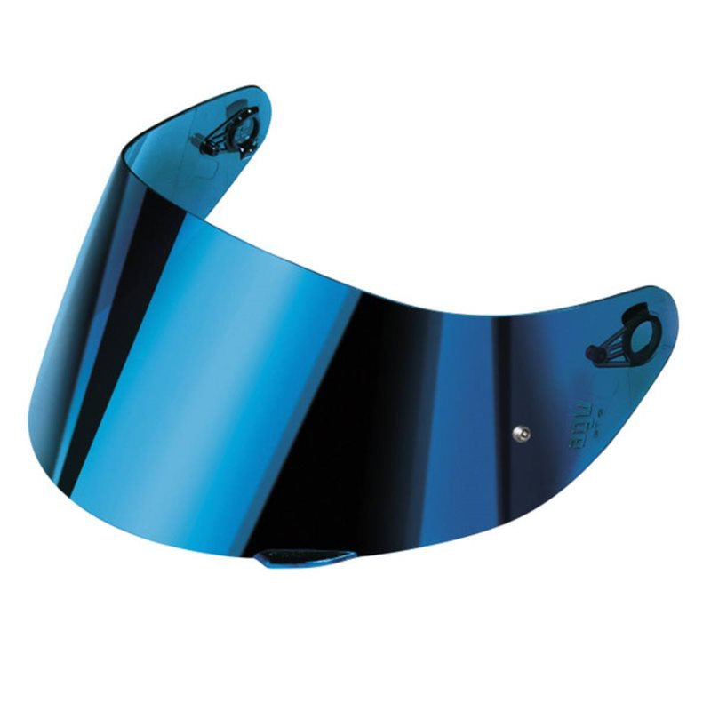 AGV Street 4 Motorcycle Helmet Visor - Anti-Scratch Iridium Blue Lens Replacement Shield for Street Bike Helmets - Perfect for Daytime Riding & UV Protection