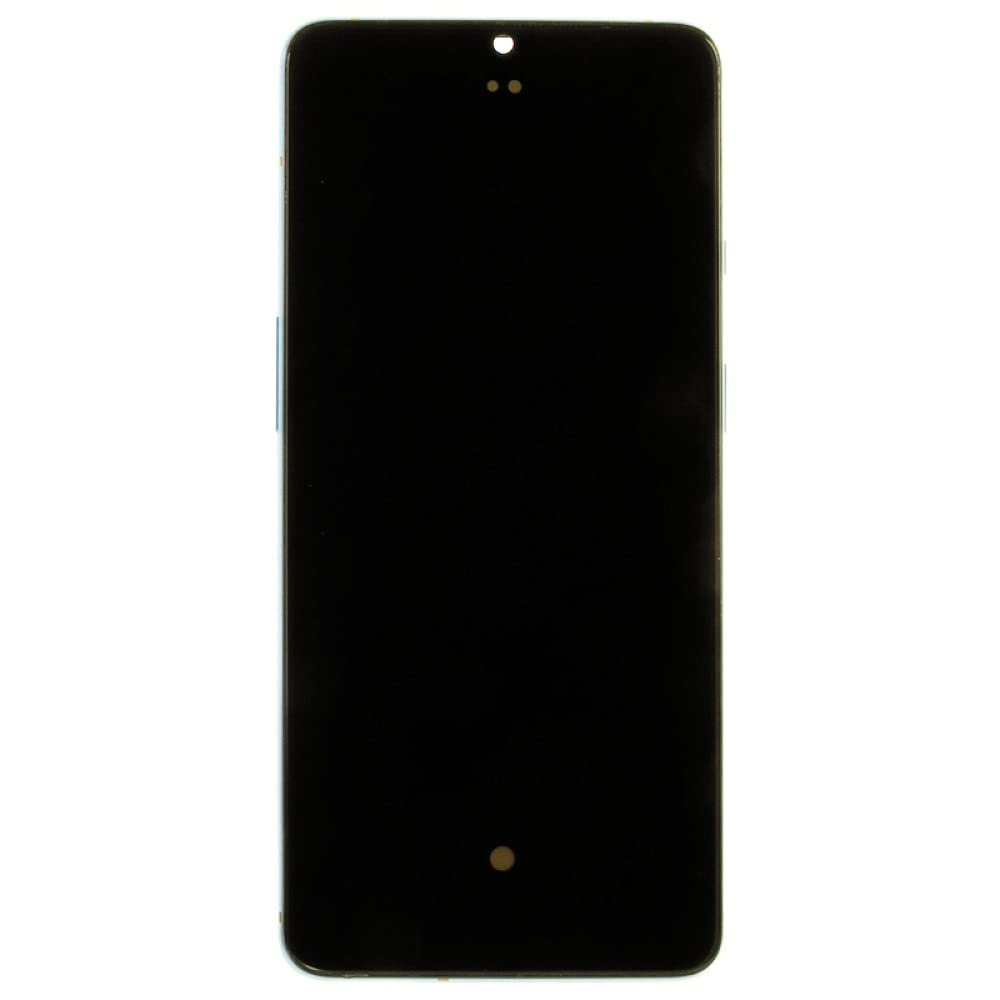 Original OnePlus 7T OLED Display Digitizer with Frame Assembly - Blue Replacement Screen with Separator Card | Perfect for Screen Repair & DIY Replacement at Home or Office