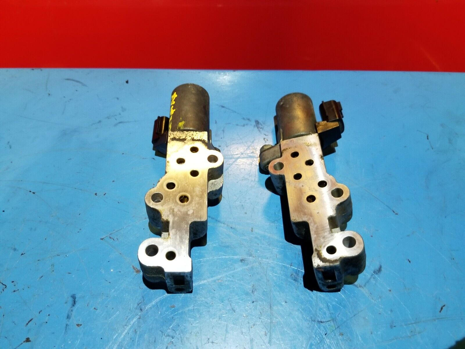 2003-2006 Nissan Maxima VVT Variable Timing Valve Solenoid - OEM Replacement (2-Piece Set) - Fits 110K+ Miles - Improve Engine Performance & Fuel Efficiency