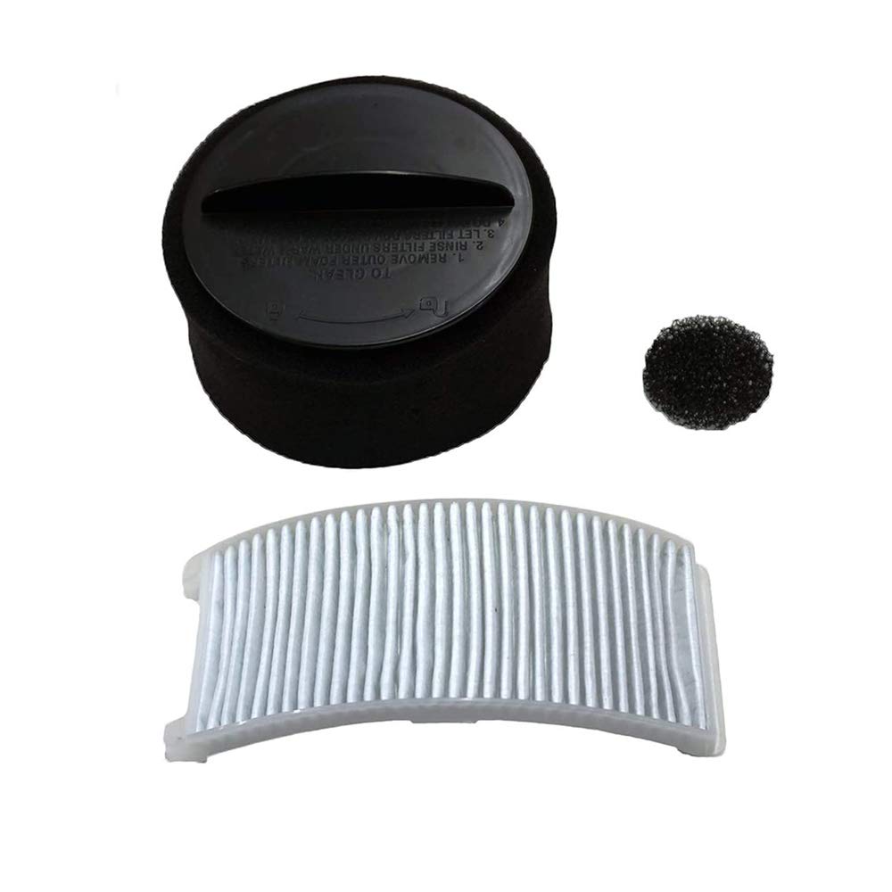 Bissell Bagless Upright Vacuum Cleaner Style 12 Replacement Filter Kit (Part #2032120) - Compatible with Multiple Models - Perfect for Pet Hair, Dust & Allergen Removal in Homes & Offices