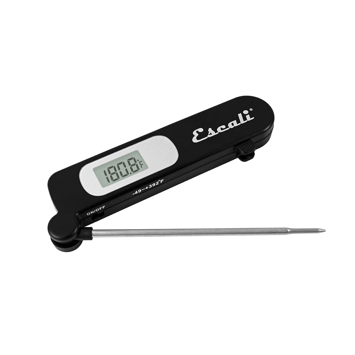 Portable Folding Digital Thermometer for Adults & Kids - Fast Accurate Oral Underarm Rectal Temperature Reading - Home, Travel, Medical Use