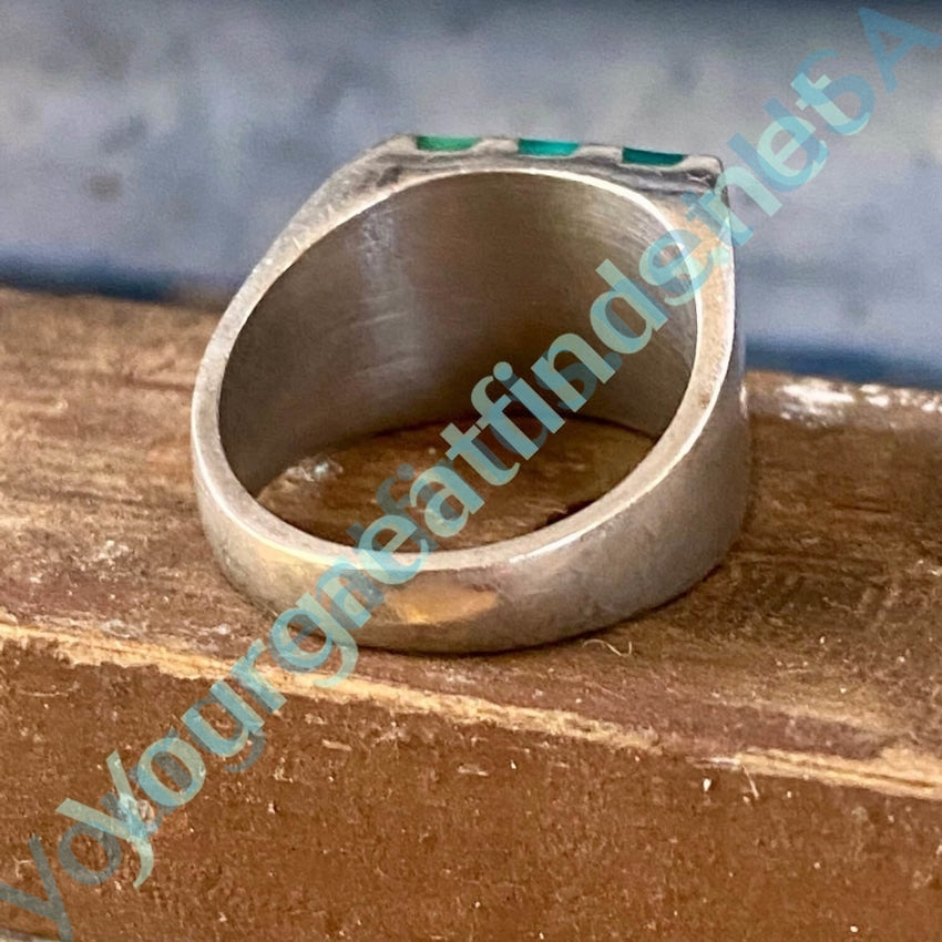 Art Glass Channel Inlay Sterling Silver Ring - Size 7 | Elegant Jewelry for Women, Perfect for Weddings, Anniversaries & Special Occasions