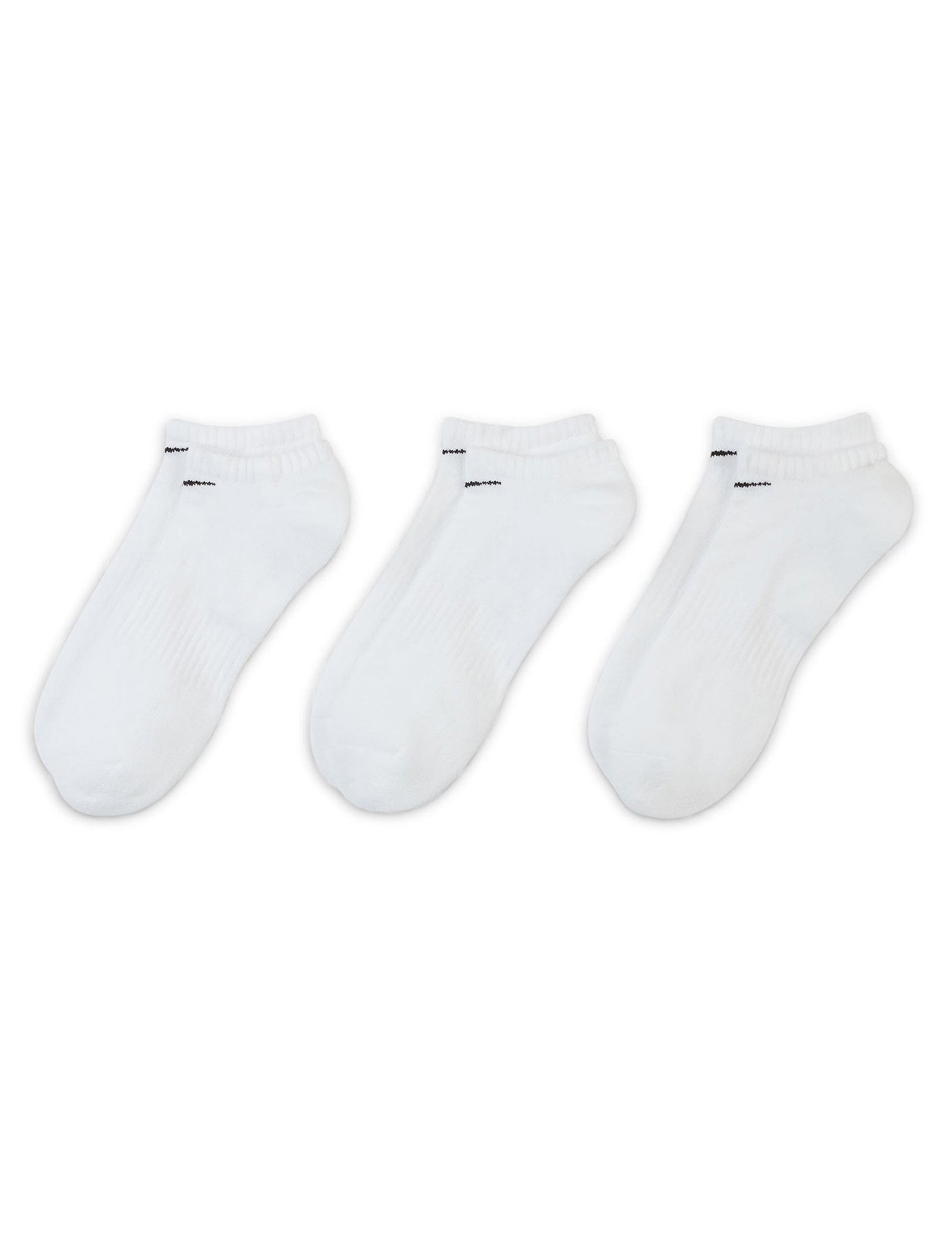 Comfortable Everyday Cushioned Socks 3-Pack - Soft Breathable Cotton Blend for Men & Women - White and Black - Perfect for Work, Sports & Relaxation at Home