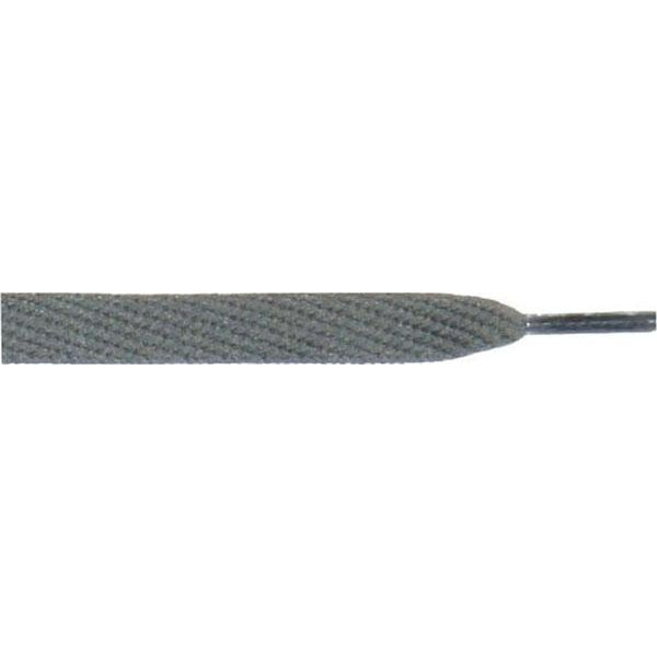 Premium 12-Pair Pack of Dark Gray Skateboard Flat 1/2 Shoelaces - Durable & Stylish for Skate Shoes, Sneakers & Casual Wear