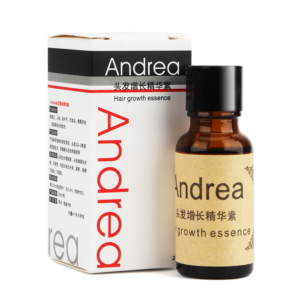 Hair Growth Serum for Women & Men - Anti Hair Loss Treatment 20ml, Keratin Hair Care with Andrea Hairstyle Styling - Promote Thicker, Fuller Hair for Daily Styling & Volume Boost