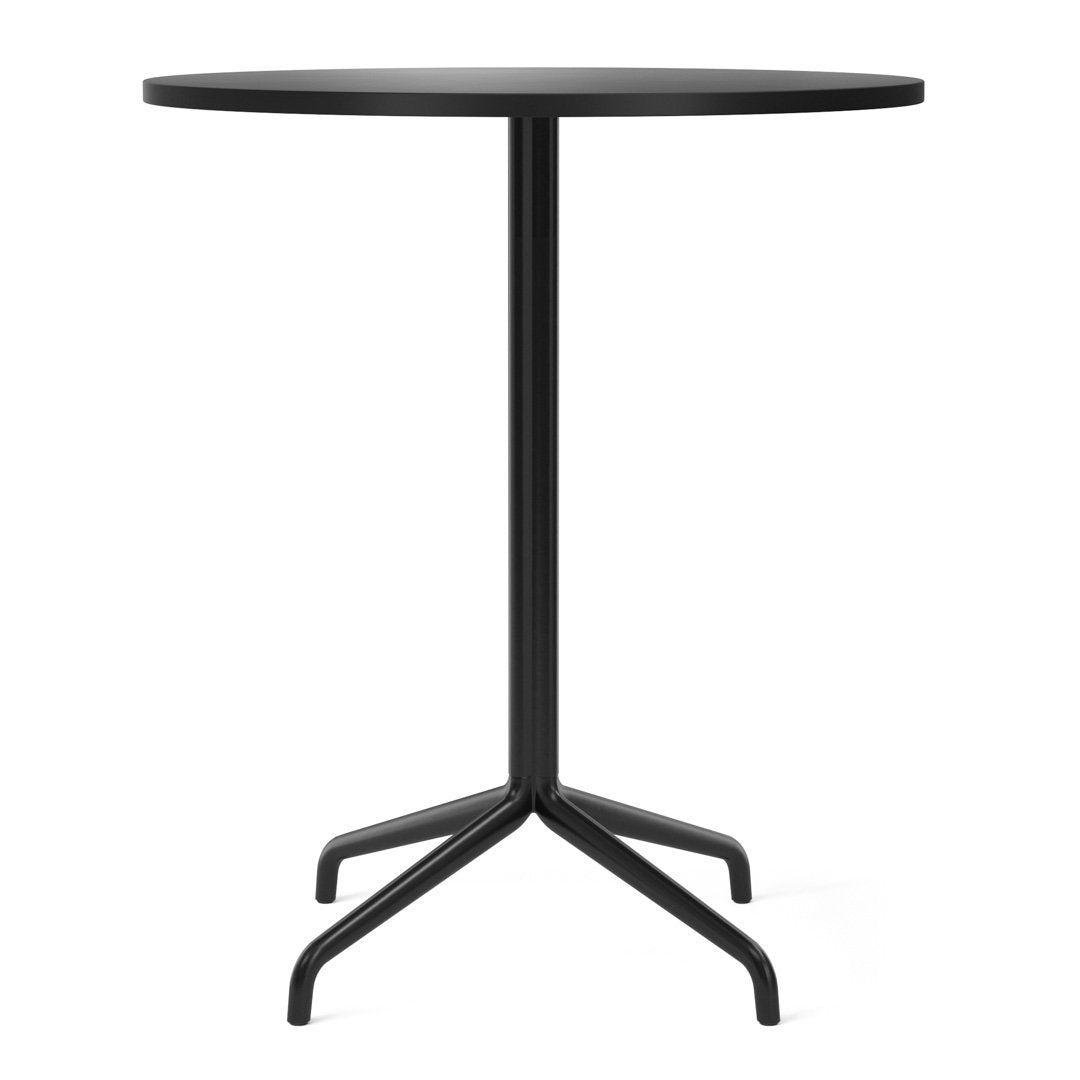 Modern Round Harbour Column Counter Table with Star Base - Perfect for Kitchen Islands, Bars & Dining Areas