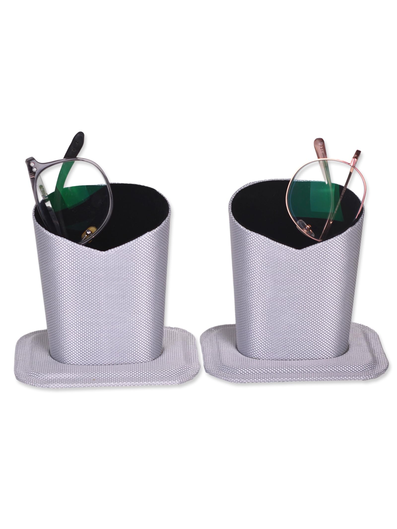 Baitaihem 2-Pack Eyeglasses Holder Stand - Desk & Nightstand Organizer for Glasses Protection - Perfect Birthday & Christmas Gift for Home, Office, or Travel Use