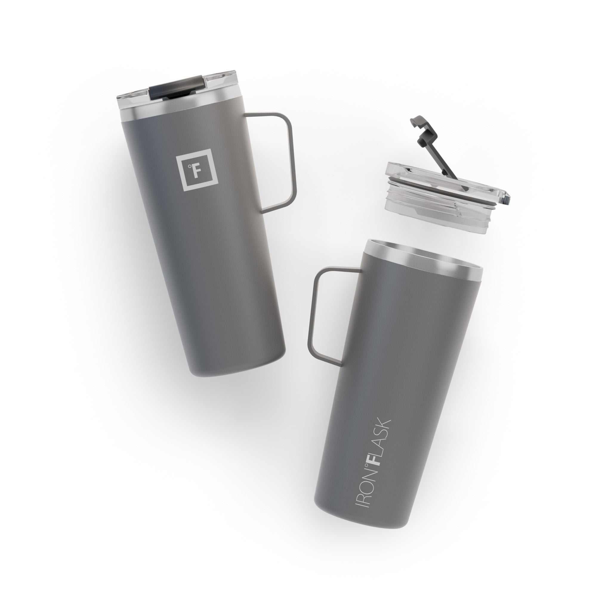 24 Oz Insulated Coffee Mug with Non-Slip Grip - Perfect for Hot & Cold Drinks at Home, Office or Travel
