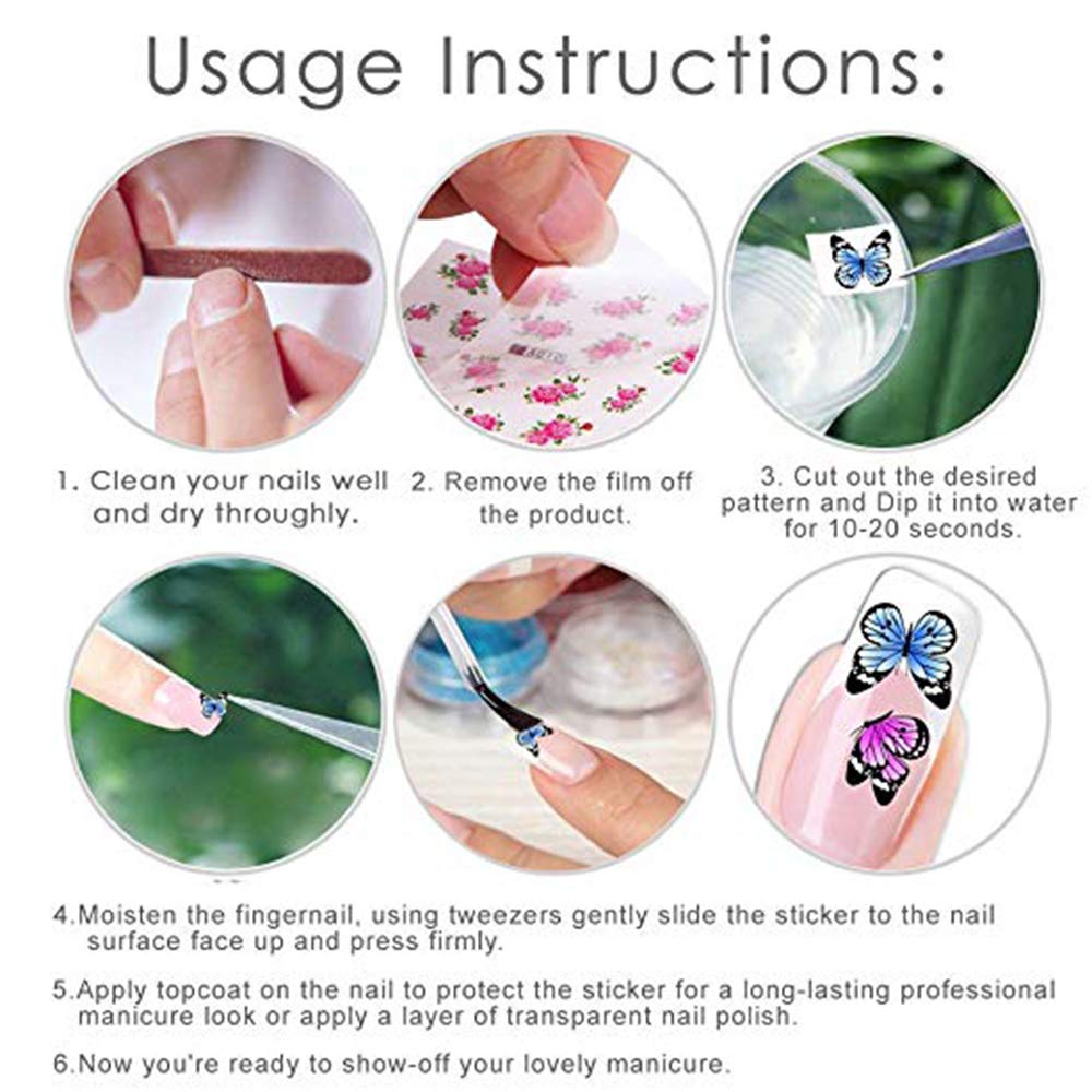 12 Sheets Fall Nail Art Stickers - Thanksgiving Nail Decals with Maple Leaves Design, Water Transfer Autumn Nail Supplies for Women & Girls | Perfect for Thanksgiving Parties, Halloween Manicure, and Seasonal Nail Decorations