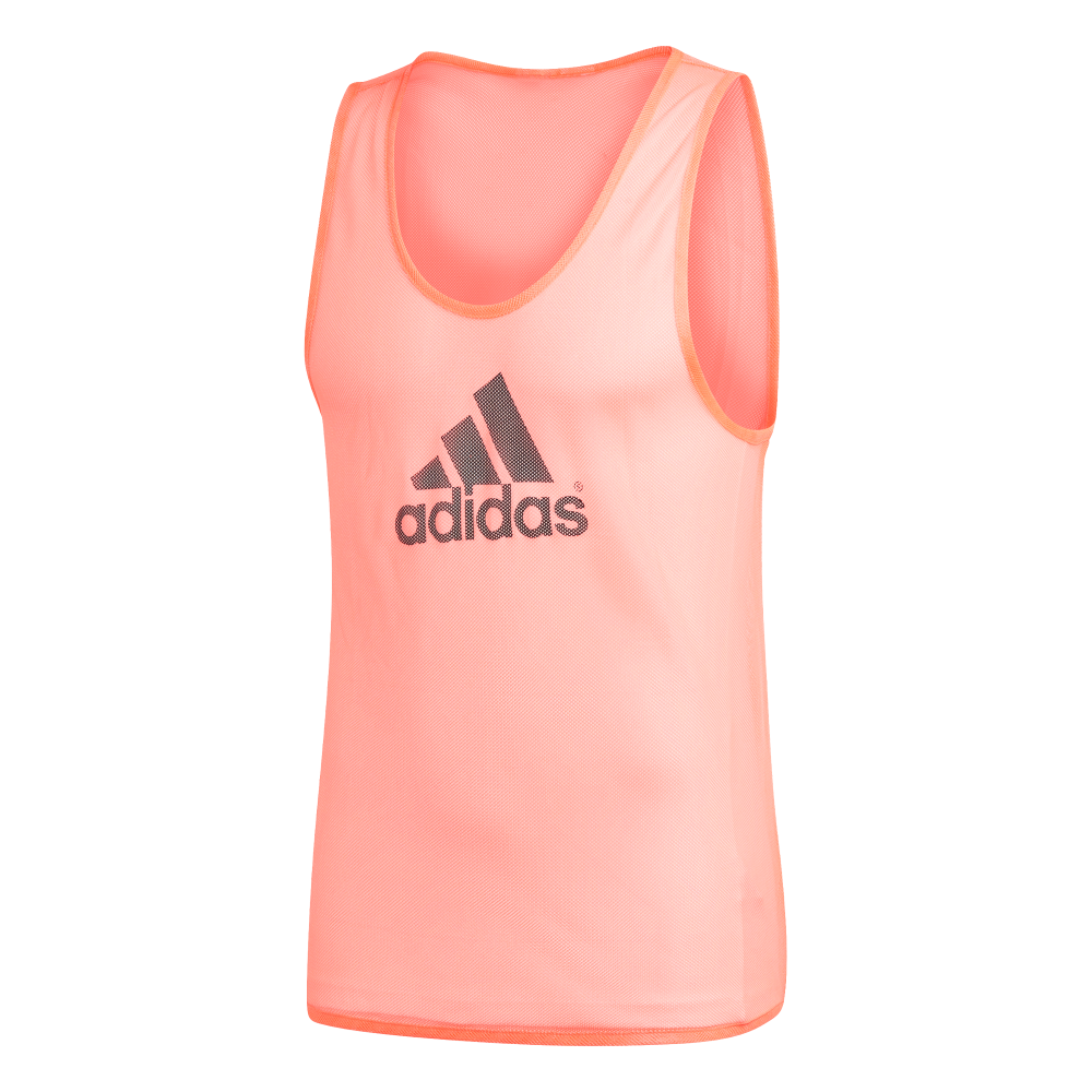 Adidas TRG 14 Training Bib - Coral - Breathable Soccer Practice Vest for Men & Women - Perfect for Football Drills, Team Sports & Outdoor Workouts