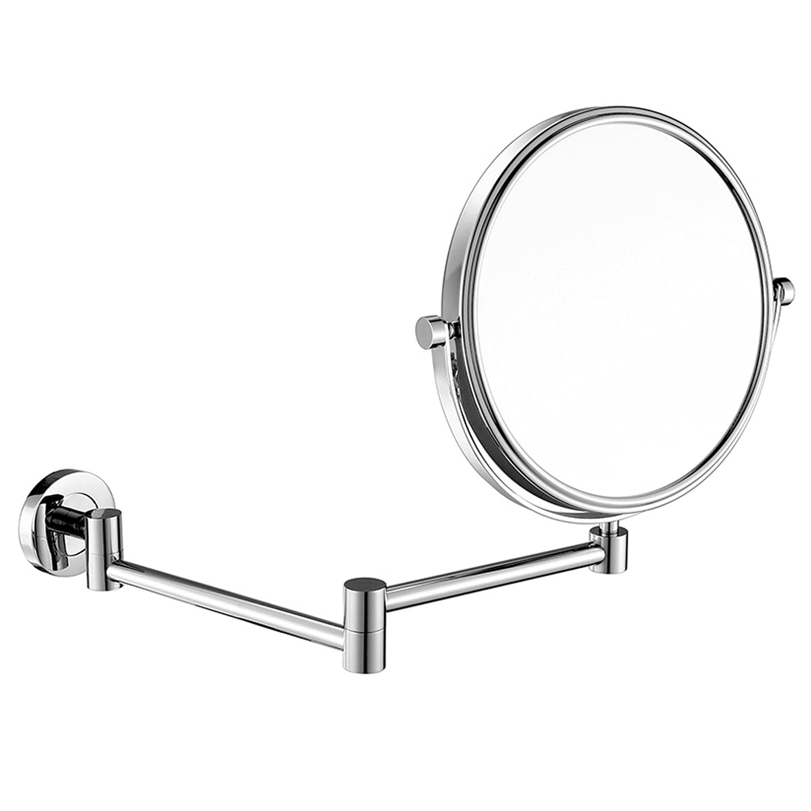XYXH LED Makeup Mirror with Lights - Rechargeable, Wall Mounted Vanity Mirror with Adjustable Arms for Bathroom & Dressing Room | Perfect for Makeup Application, Skincare Routine & Hair Styling