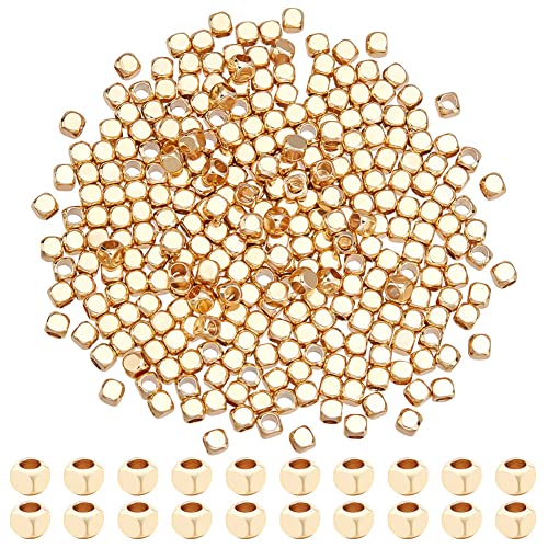 300pcs--Golden--2.5mm