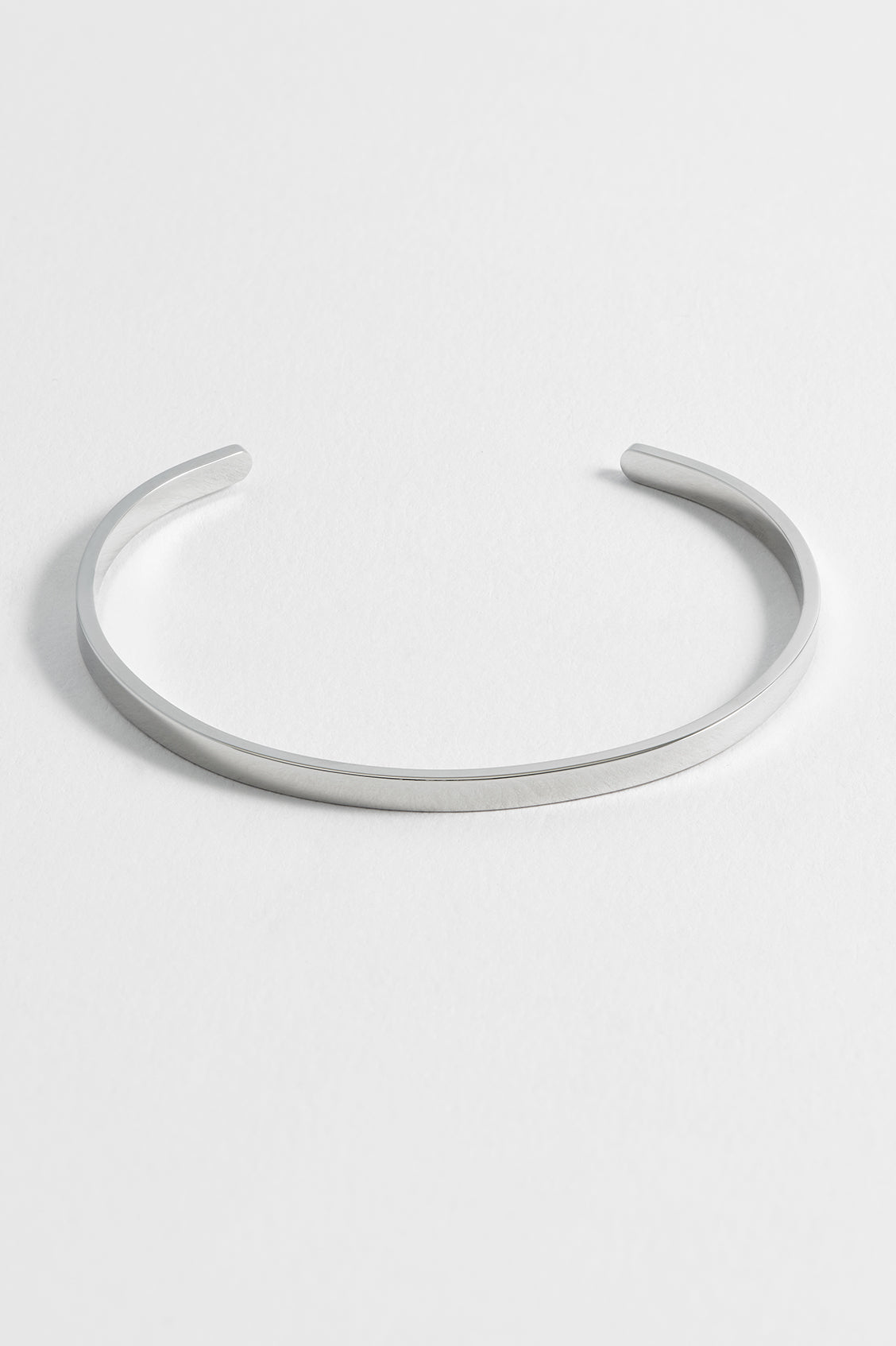 Stylish Men's Fine Bangle Bracelet - Elegant Silver or Gold Plated Cuff for Casual & Formal Wear - Perfect Gift for Him, Anniversary or Special Occasion