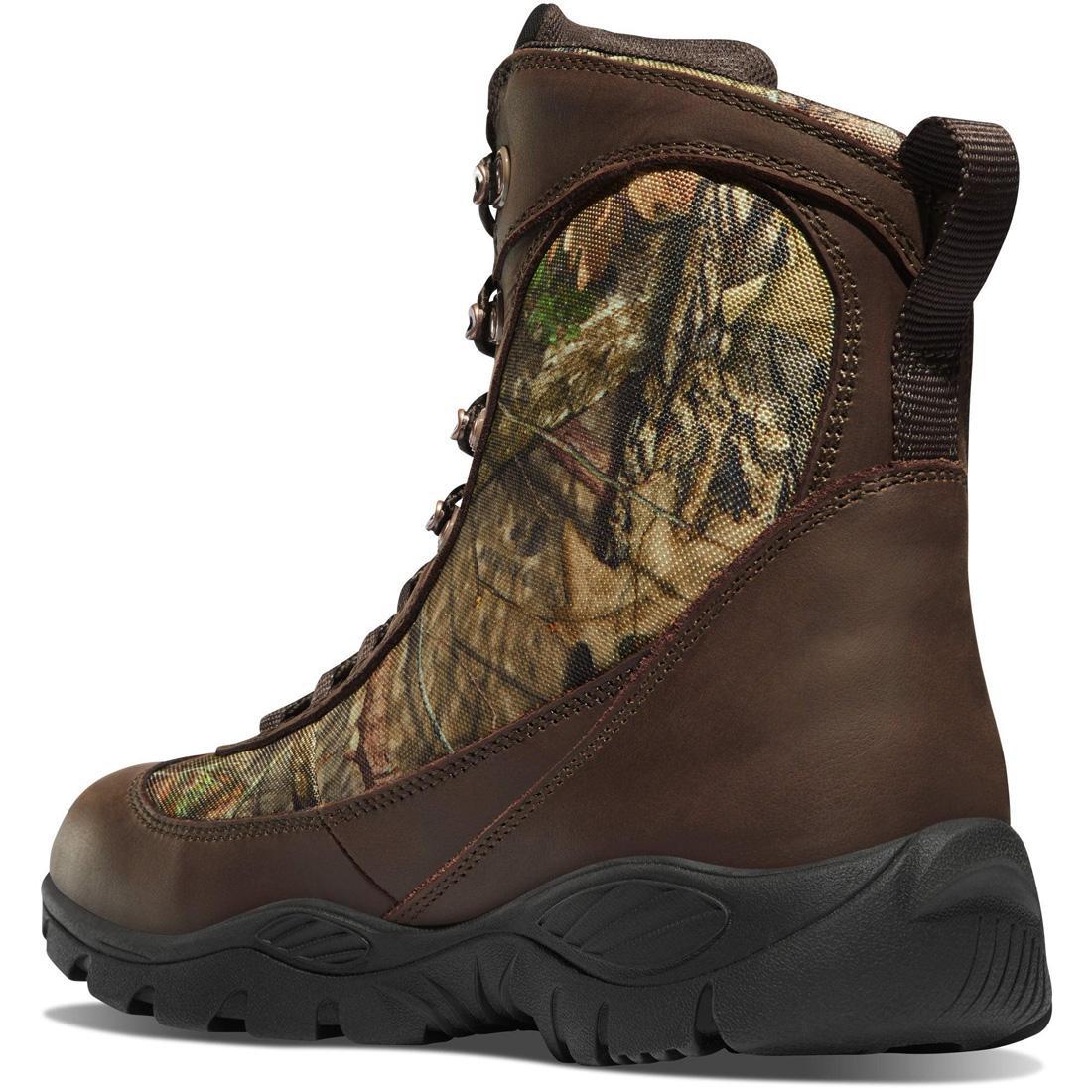 Element 8 400G Insulated Hunting Boots with Realtree Edge Camo Pattern - Waterproof & Warm for Deer Hunting, Hiking in Cold Weather