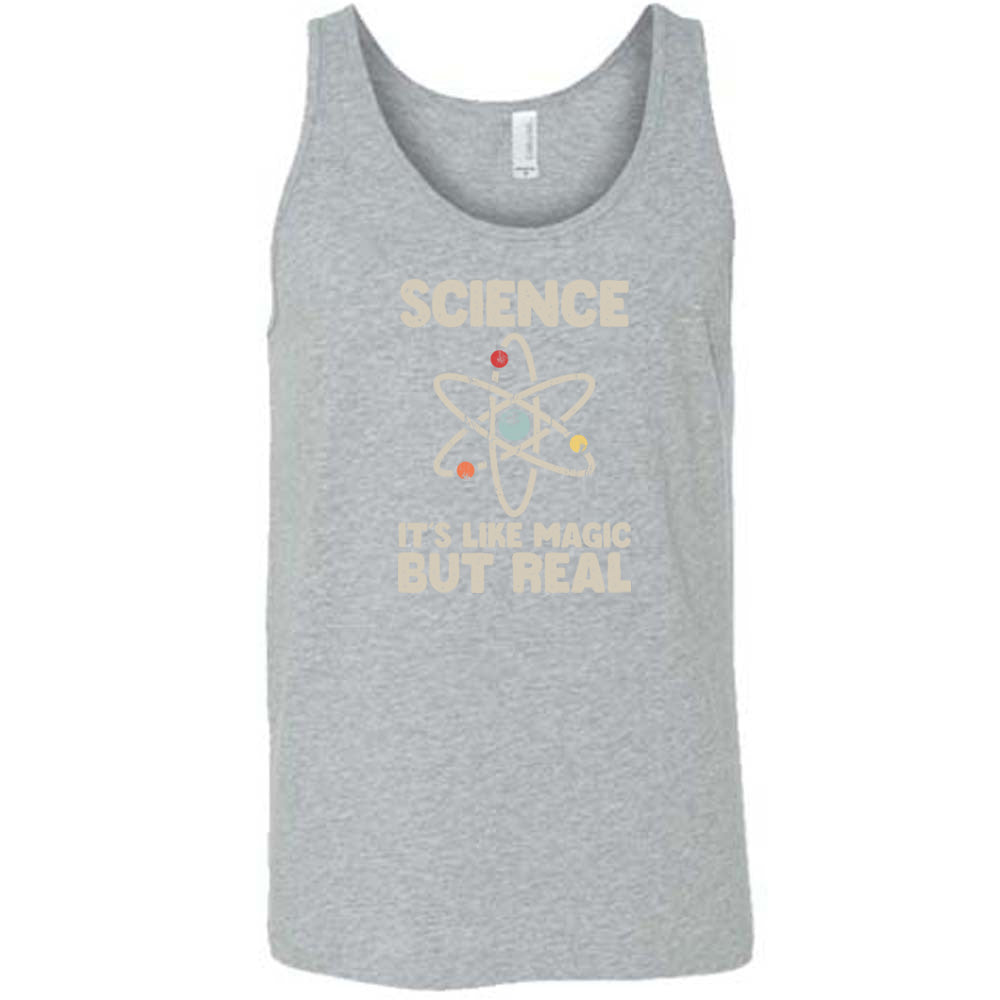 Science It's Like Magic But Real T-Shirt - Unisex Cotton Tee for Science Lovers, Geeks & Teachers - Perfect for School, Work & Casual Wear