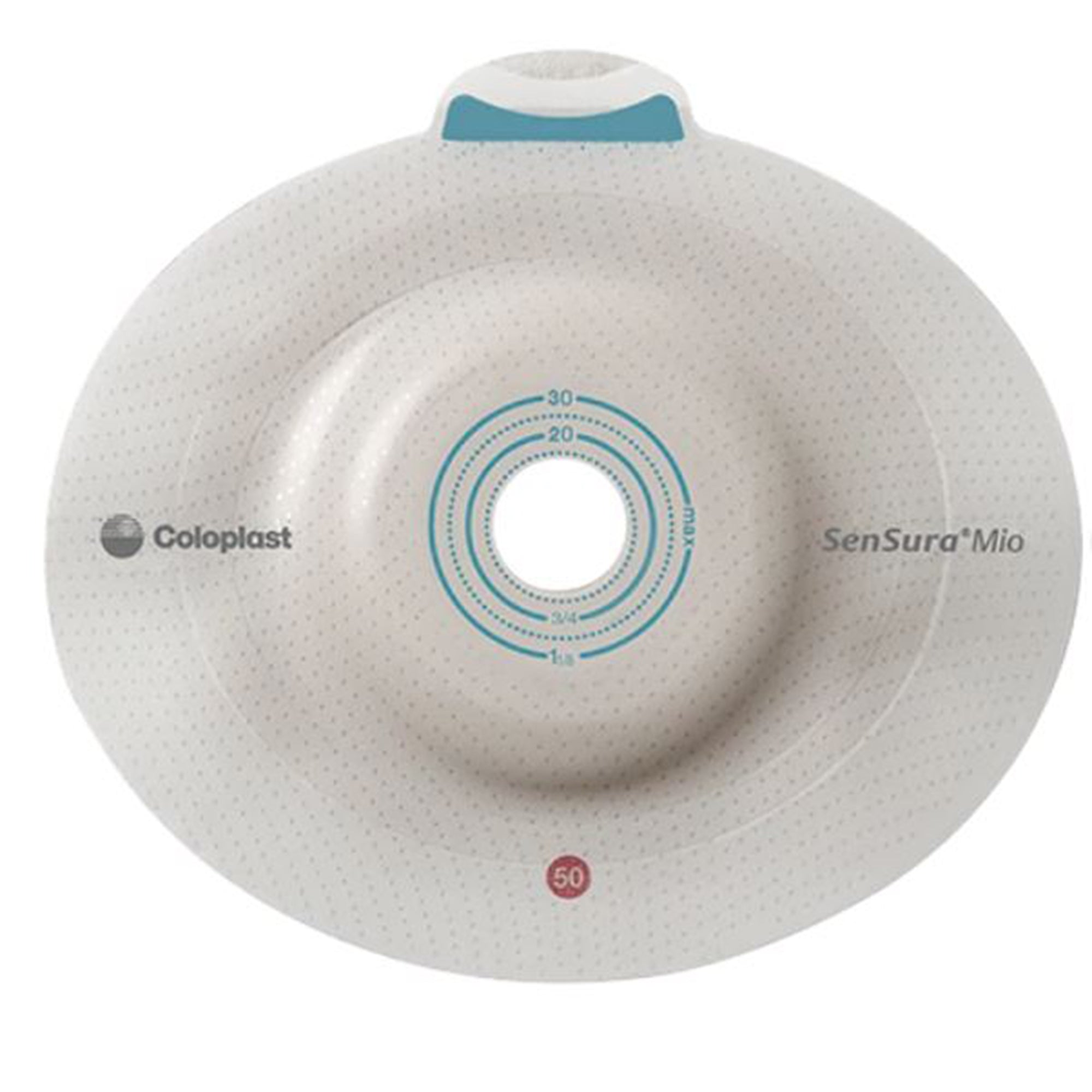 Coloplast SenSura Mio Click 2-Piece Ostomy Pouch - Deep Convex, Pre-Cut 1.5 Inch, Yellow | Secure & Comfortable for Active Lifestyle, Travel & Daily Use
