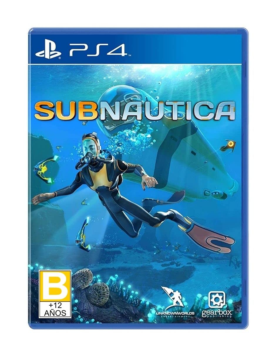 Subnautica PS4 Game - Underwater Survival Adventure for PlayStation 4 - Explore Ocean Depths & Build Bases (Great for Sci-Fi Fans & Adventure Gamers)