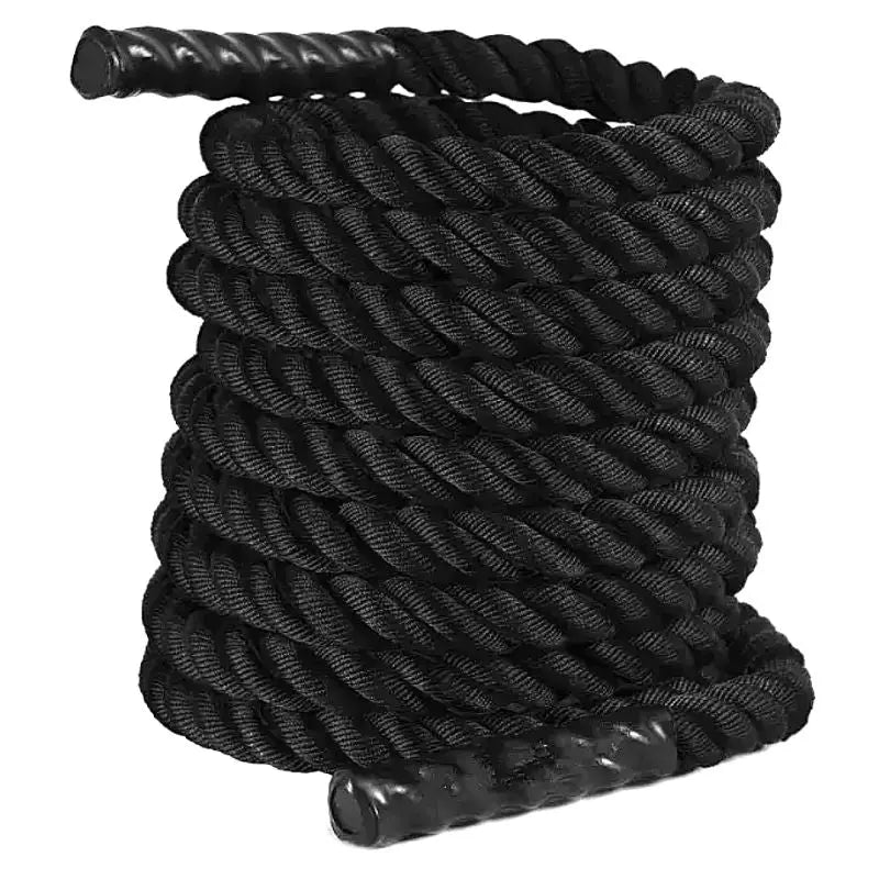 Premium Heavy Battle Rope for CrossFit & Calisthenics Training - 50ft Gym Rope for Full-Body Workout, Strength & Endurance - Perfect for Home Gym, Outdoor Fitness & Functional Training