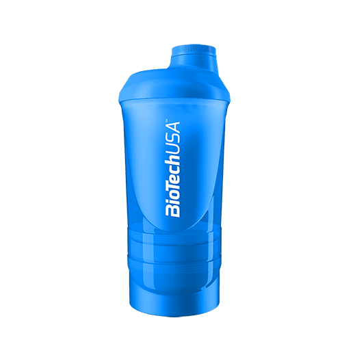 Biotech Wave+ Nano Shaker Bottle - Premium Protein Shaker with Mixing Ball for Gym, Workout & Fitness - Perfect for Protein Powder, Pre-Workout & Post-Workout Drinks