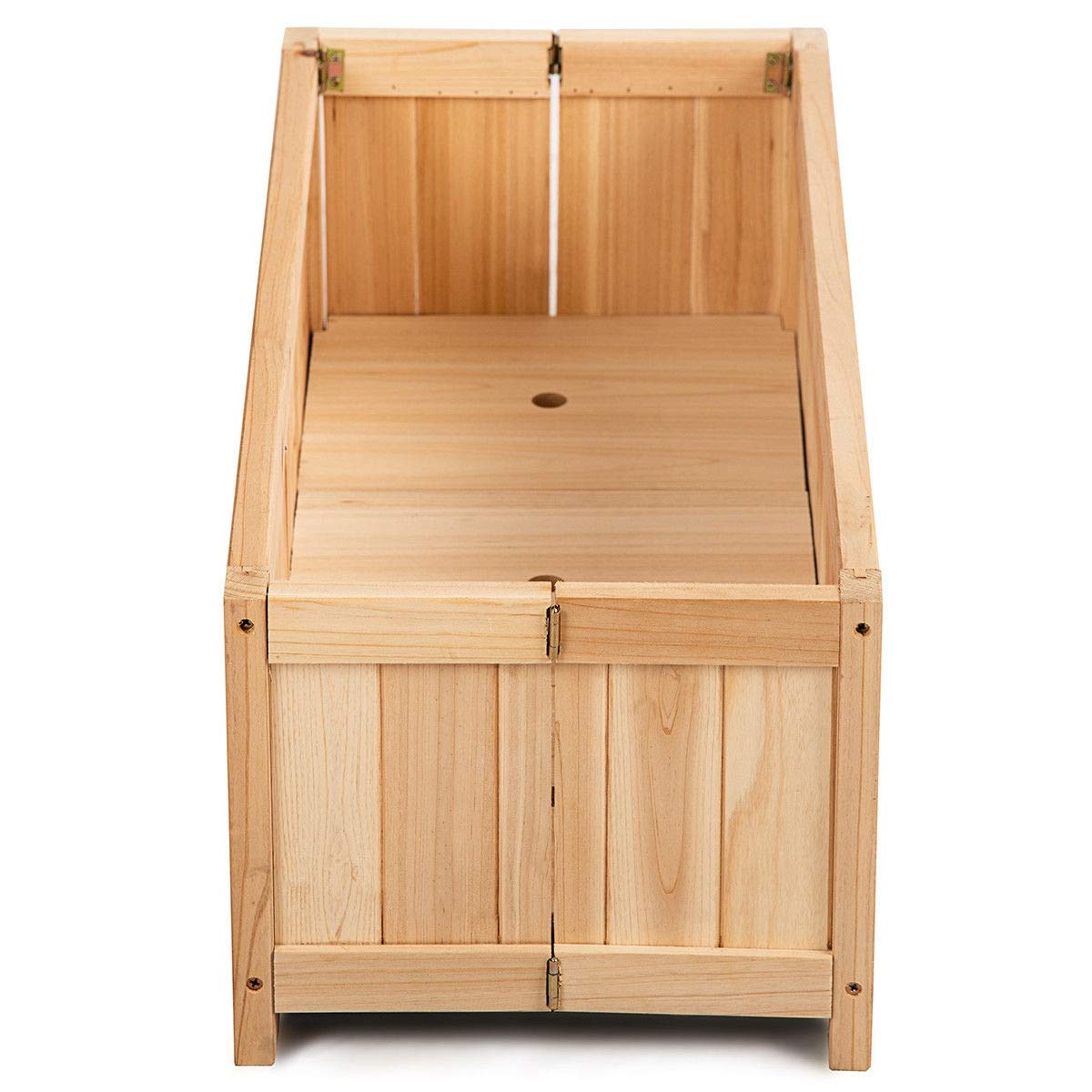 **Natural Wood Raised Garden Bed - Foldable Rectangular Planter Box for Vegetables, Flowers & Herbs - Outdoor Gardening for Backyard, Patio, Lawn & Window Sills**    *(Perfect for Urban Gardening, Small Spaces, and Homegrown Organic Produce!)*