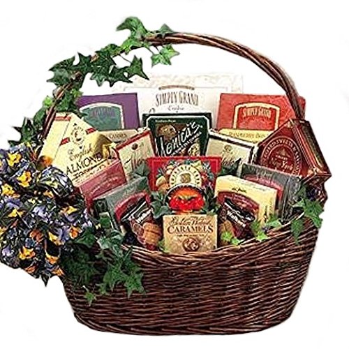 Gourmet Snack Gift Basket - Premium Assorted Treats for Parties, Office & Holiday Gifting | Delicious Snack Box for Food Lovers