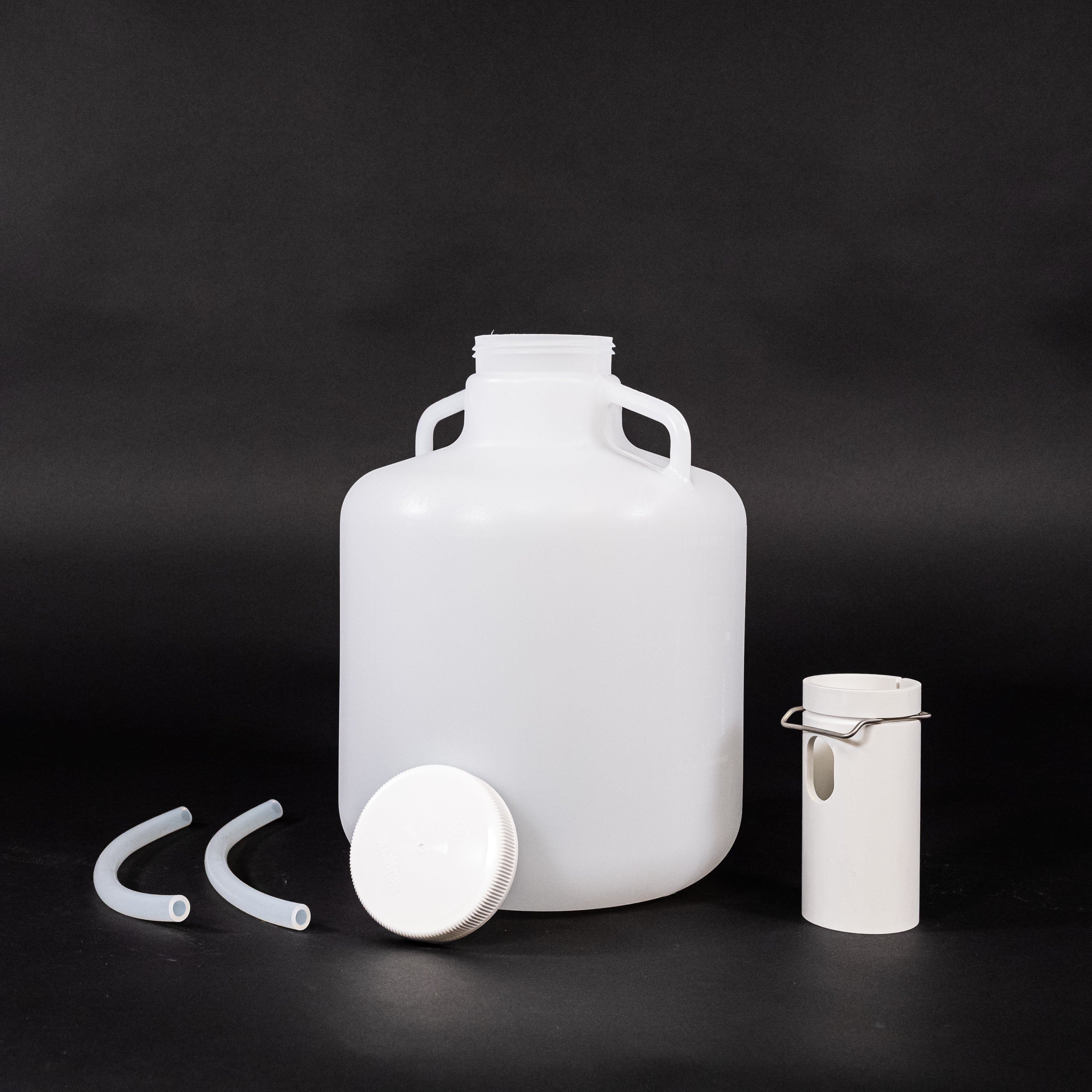 6700/6712 Full Size Portable Sampler Bottle - 4 Gallon Polyethylene Container for Water Sampling | Ideal for Environmental Testing, Field Research & Laboratory Use