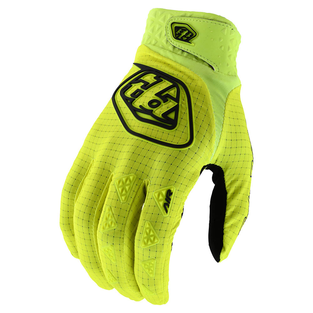 Youth Air Glove Solid Flo Yellow - Lightweight Sports Gloves for Baseball, Football & Training - Perfect for Outdoor Activities & Gym Workouts