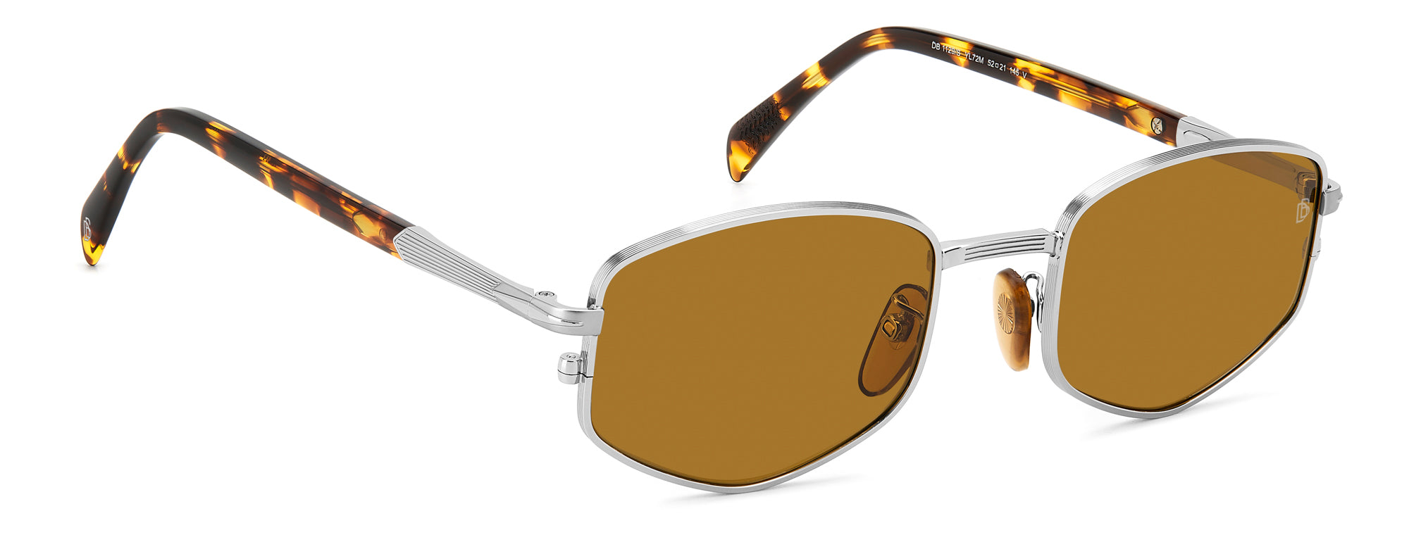David Beckham DB1129/S Men's Sunglasses - Polarized UV Protection Aviator Style for Driving, Outdoor & Fashion