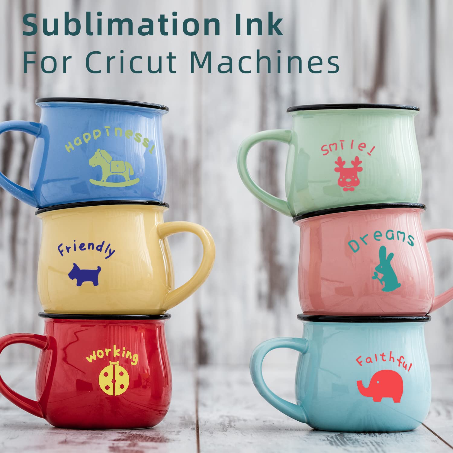 DOOHALO Sublimation Markers Infusible Ink Pens - Compatible with Cricut Maker 3, Maker, Explore 3, Air 2 & Air 1.0 - Perfect for Mug Press & EasyPress Projects - DIY T-Shirt, Tumblers & Sublimation Crafts