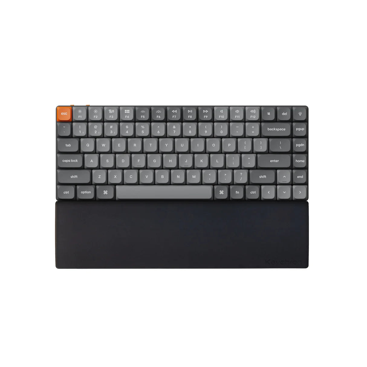Keychron Ergonomic Silicone Wrist Rest for Keyboards - Comfortable Typing Support for Office, Gaming & Home Use