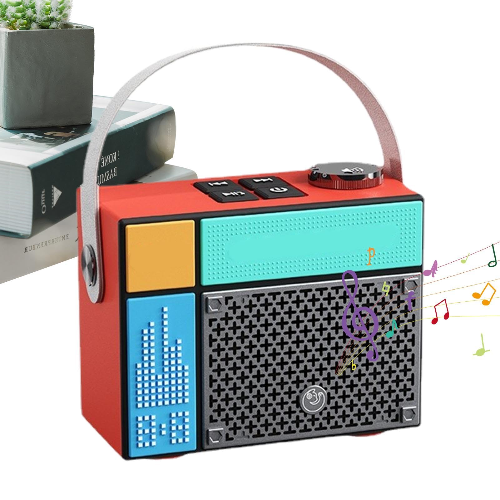 Premium Portable HiFi Bluetooth Speaker - Wireless Speaker with Crystal Clear Sound, 24H Battery Life for Home, Office, Beach & Outdoor Use | Perfect for Music Lovers, Parties & Travel
