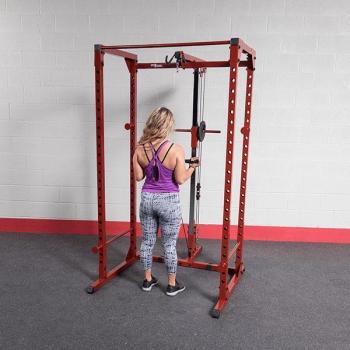 Best Power Rack Lat Pulldown Attachment for Home Gym - Strength Training Equipment for Pull-Ups, Lat Exercises & Full-Body Workouts - Perfect for Garage & Basement Home Fitness Setup
