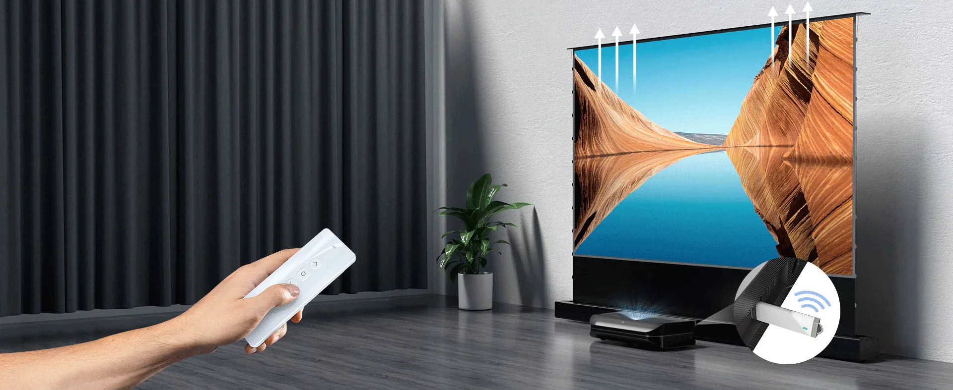 AWOL Vision LTV 3500 Pro Plus 100'' 120